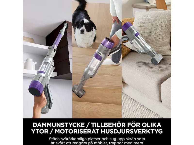 Shark PowerDetect IP1251EUT trådlös dammsugare Skaftdammsugare