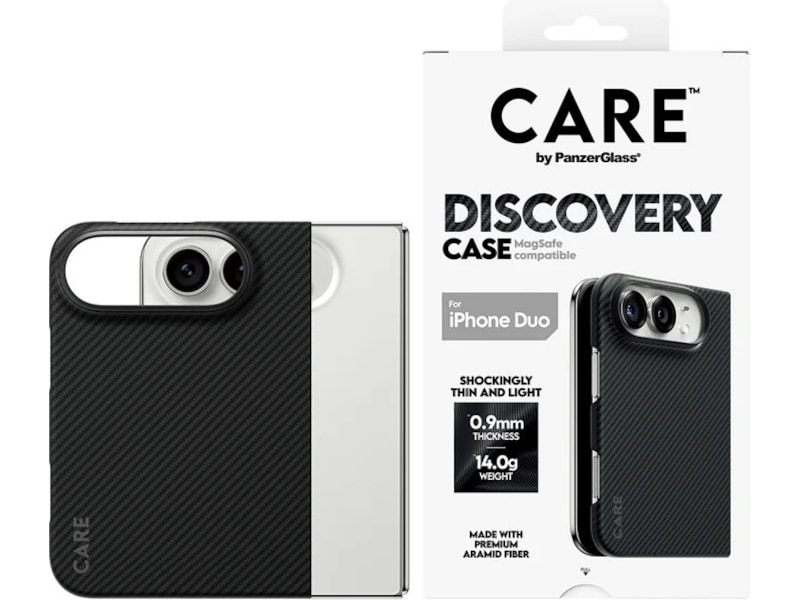 PanzerGlass CARE iPhone Duo Discovery fodral Mobilskal