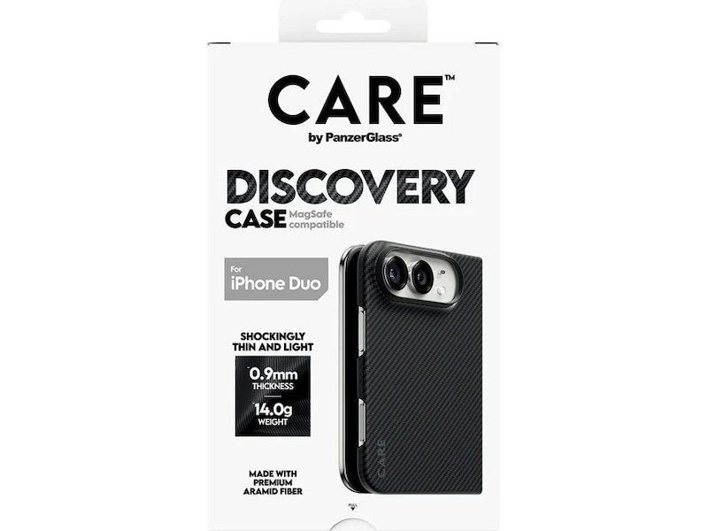 PanzerGlass CARE iPhone Duo Discovery fodral Mobilskal