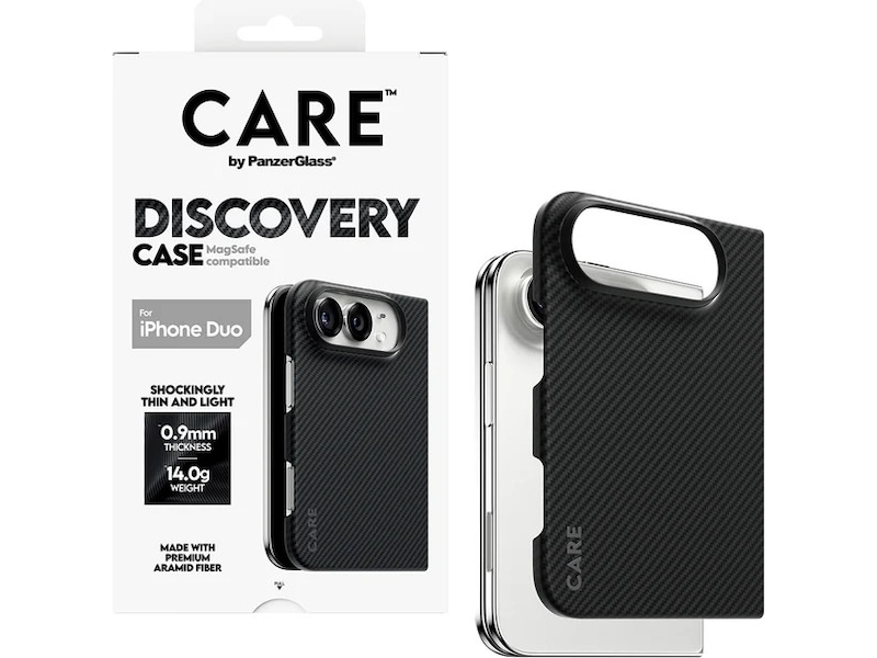 PanzerGlass CARE iPhone Duo Discovery fodral Mobilskal