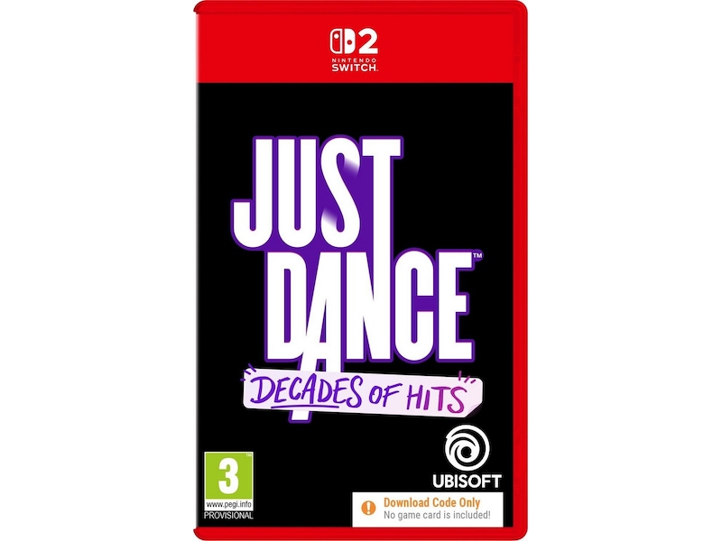 Just Dance: Decades of Hits (kod i box) Spill till Nintendo Switch 2