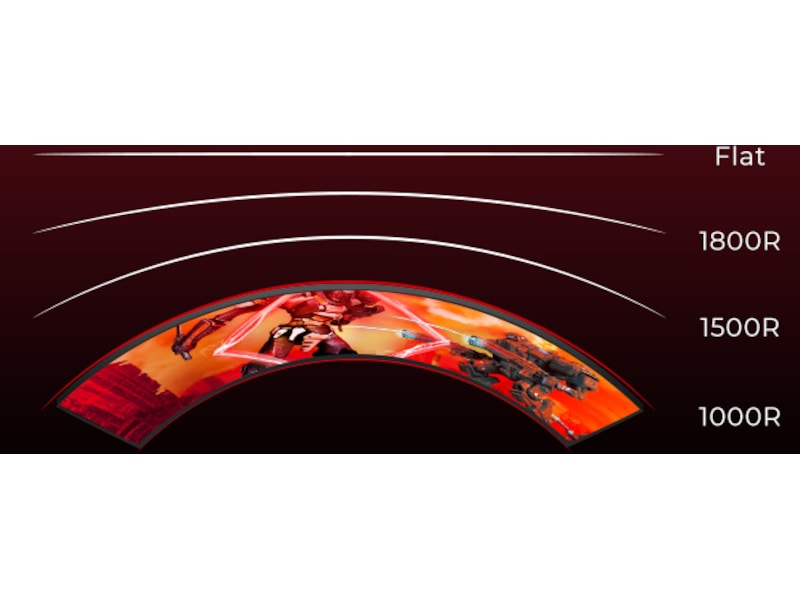 AOC 27" curved gamingskärm C27G4Z2 Gamingskärmar