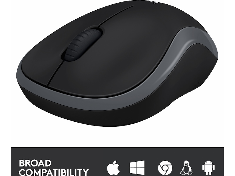 Logitech M185 Trådlös Mus Swift Grey Mus