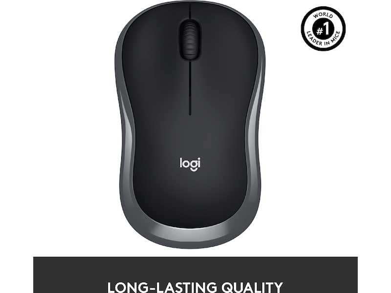 Logitech M185 Trådlös Mus Swift Grey Mus