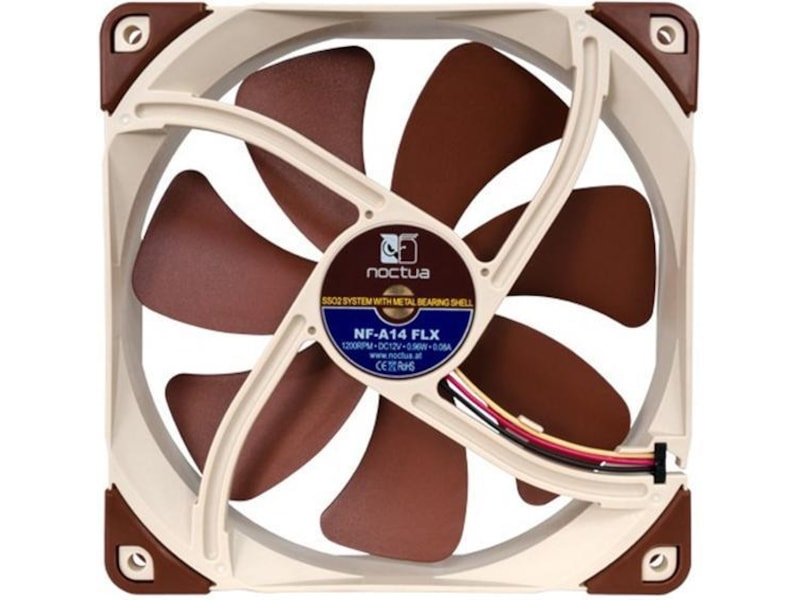 Noctua NF-A14 FLX 140mm Fläkt Fläkt