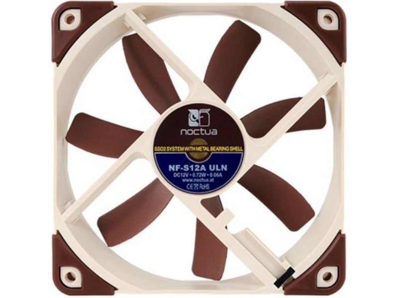 Noctua NF-S12A ULN 120mm Fläkt Fläkt