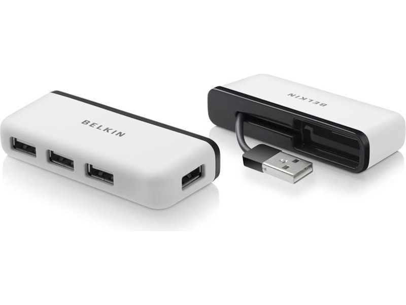 Belkin 4 port Travel-HUB Dockningsstation och USB-hub