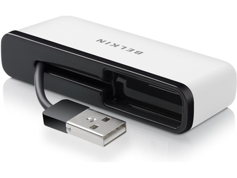 Belkin 4 port Travel-HUB Dockningsstation och USB-hub