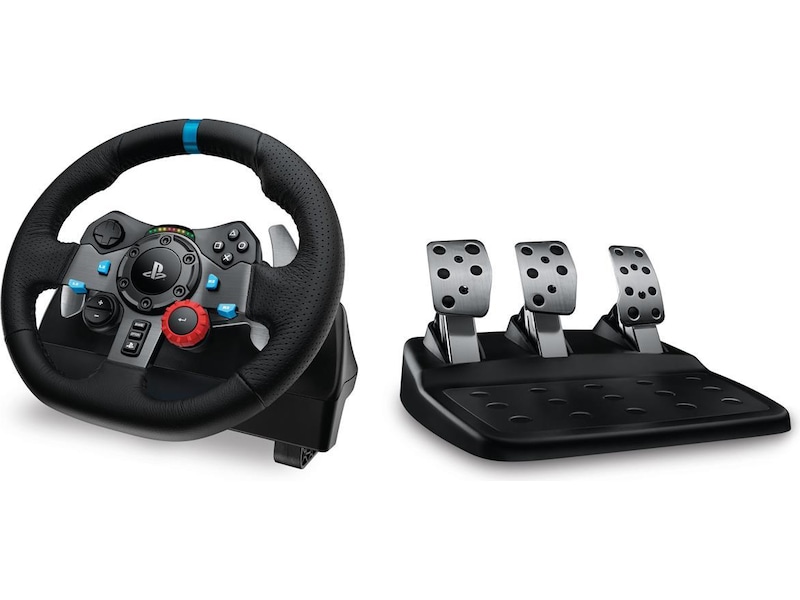 Logitech G29 Driving Force Racing PS4/PS5/PC Ratt och pedaler