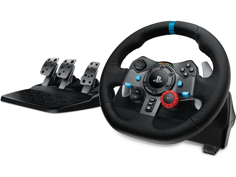Logitech G29 Driving Force Racing PS4/PS5/PC Ratt och pedaler