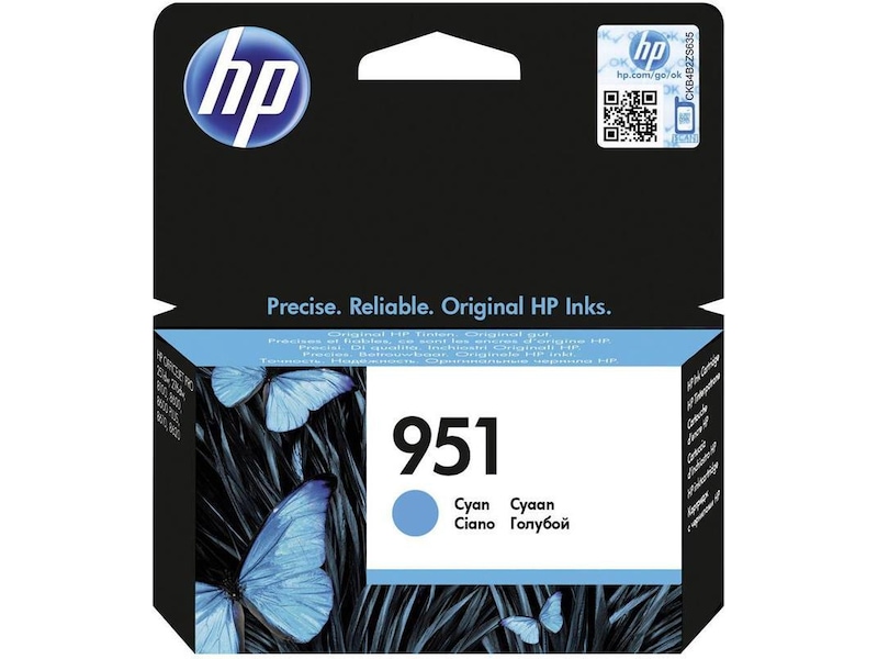 HP Bläck 951 Cyan Bläckpatron