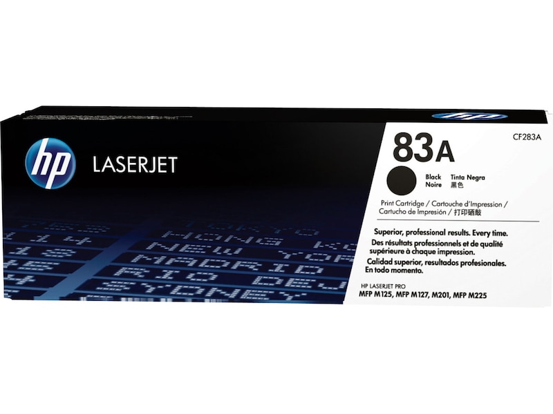 HP Toner 83A Svart Lasertoner