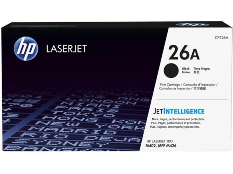 HP Toner 26A Svart Lasertoner
