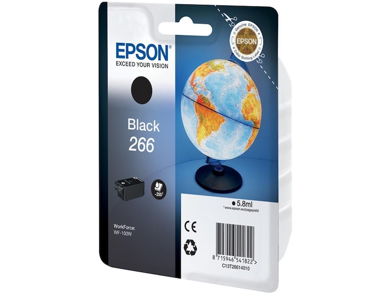 Epson Bläck 266 Svart Bläckpatron