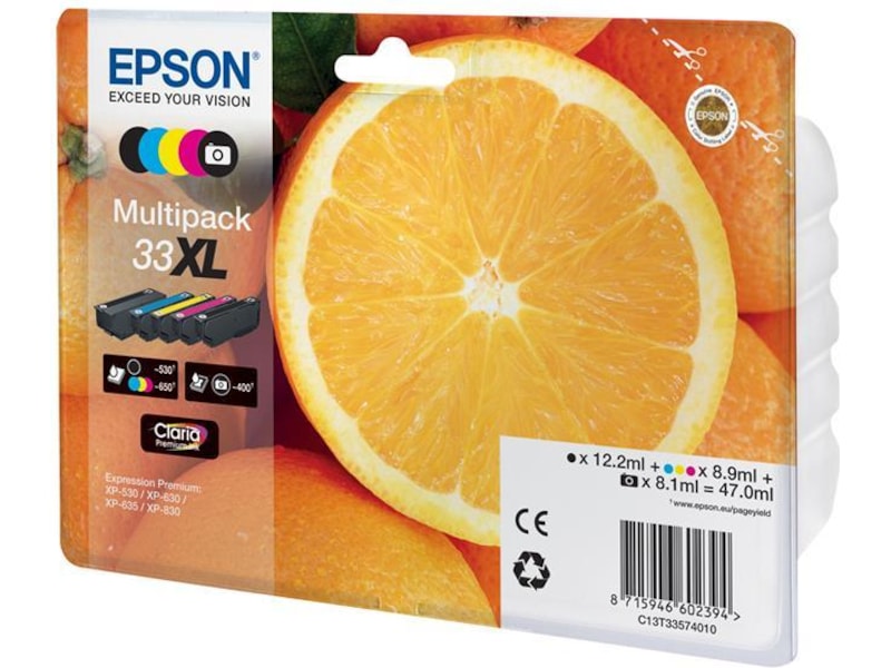 Epson Bläck 33XL Multipack Bläckpatron