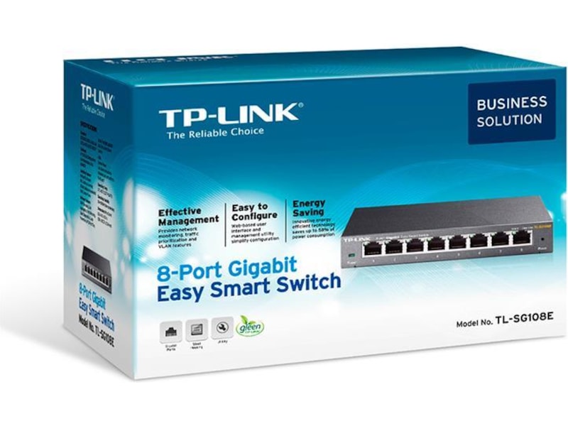 TP-Link TL-SG108E switch Switchar