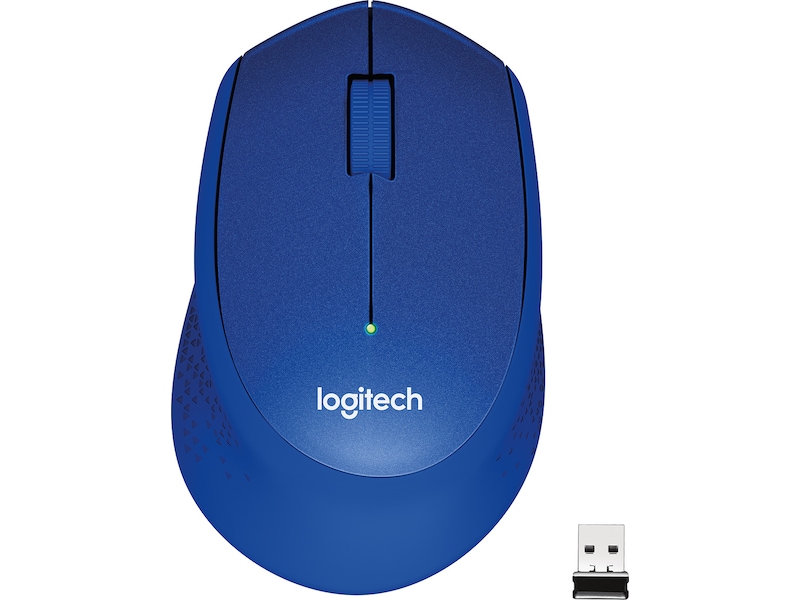 Logitech M330 Silent Plus Trådlös Blå Mus