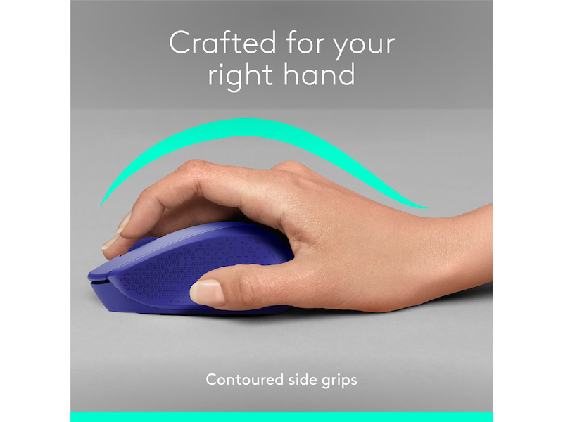 Logitech M330 Silent Plus Trådlös Blå Mus