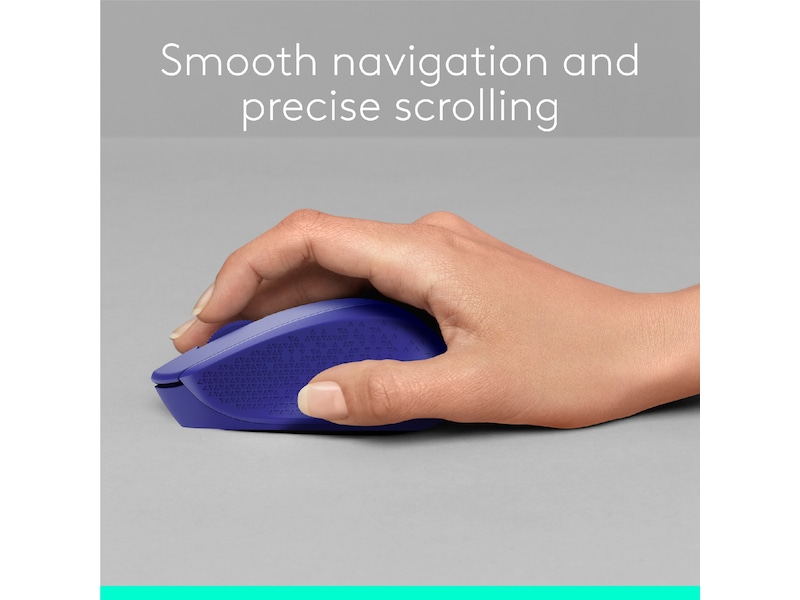 Logitech M330 Silent Plus Trådlös Blå Mus