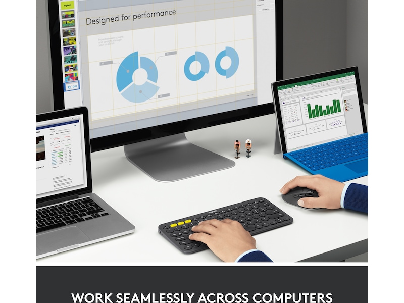 Logitech M720 Triathlon Trådlös Mus Mus