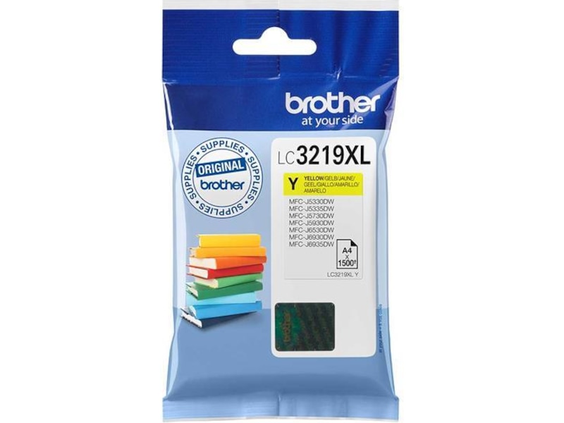 Brother Bläck LC3219XLY Gul Bläckpatron