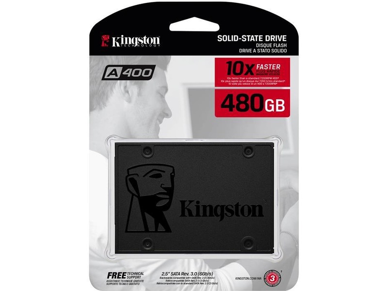 Kingston A400 2.5" SSD 480GB SSD 2.5
