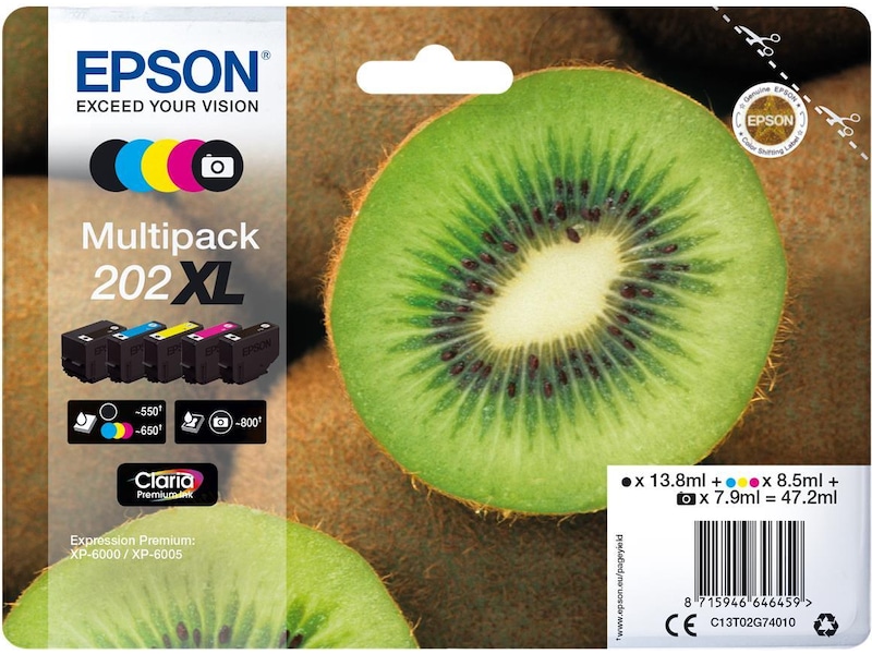 Epson 202XL Multipack (5clr) Bläckpatron