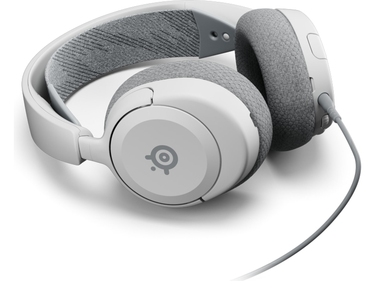 Steelseries Arctis Nova 1P Headset (vit) Gamingheadset