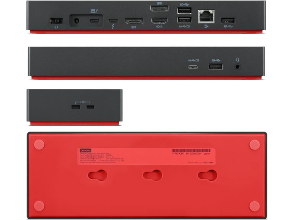 Lenovo ThinkPad Thunderbolt 4 Docking Dockningsstation och USB-hub
