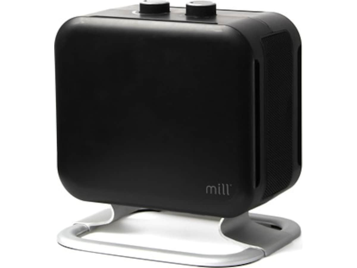 Mill Compact värmefläkt 1800W med fot (svart) Fläktar och varmluftsugnar