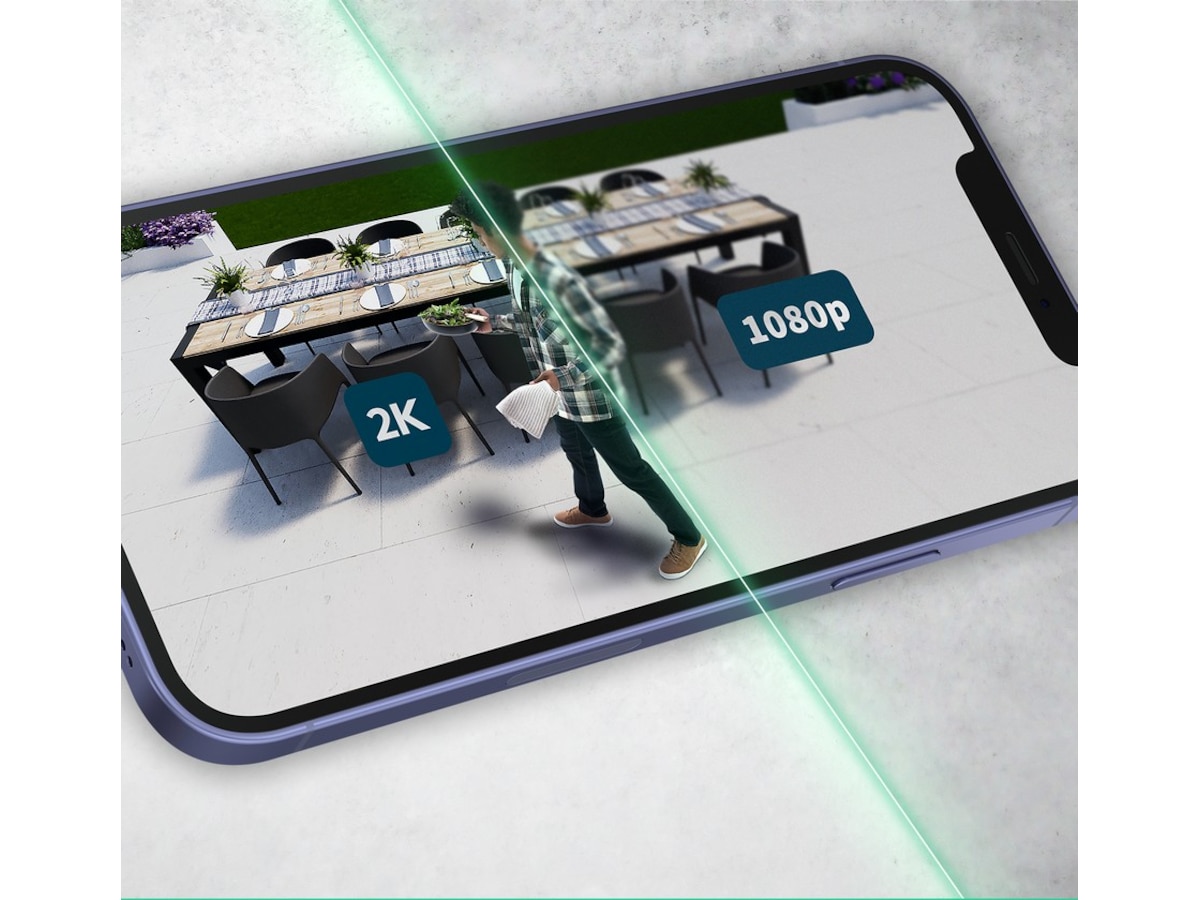 Arlo Essential 2 2K Outdoor Säkerhetskamera (vit) 2pk Övervakningskamera