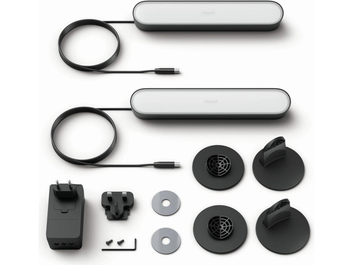 Philips Hue Play light bar 2-pack (svart) Led strips & underhållning