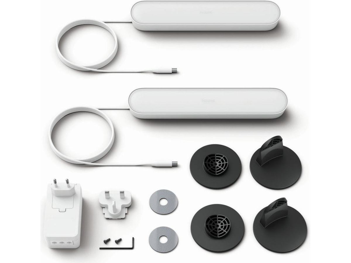 Philips Hue Play light bar 2-pack (vit) Led strips & underhållning