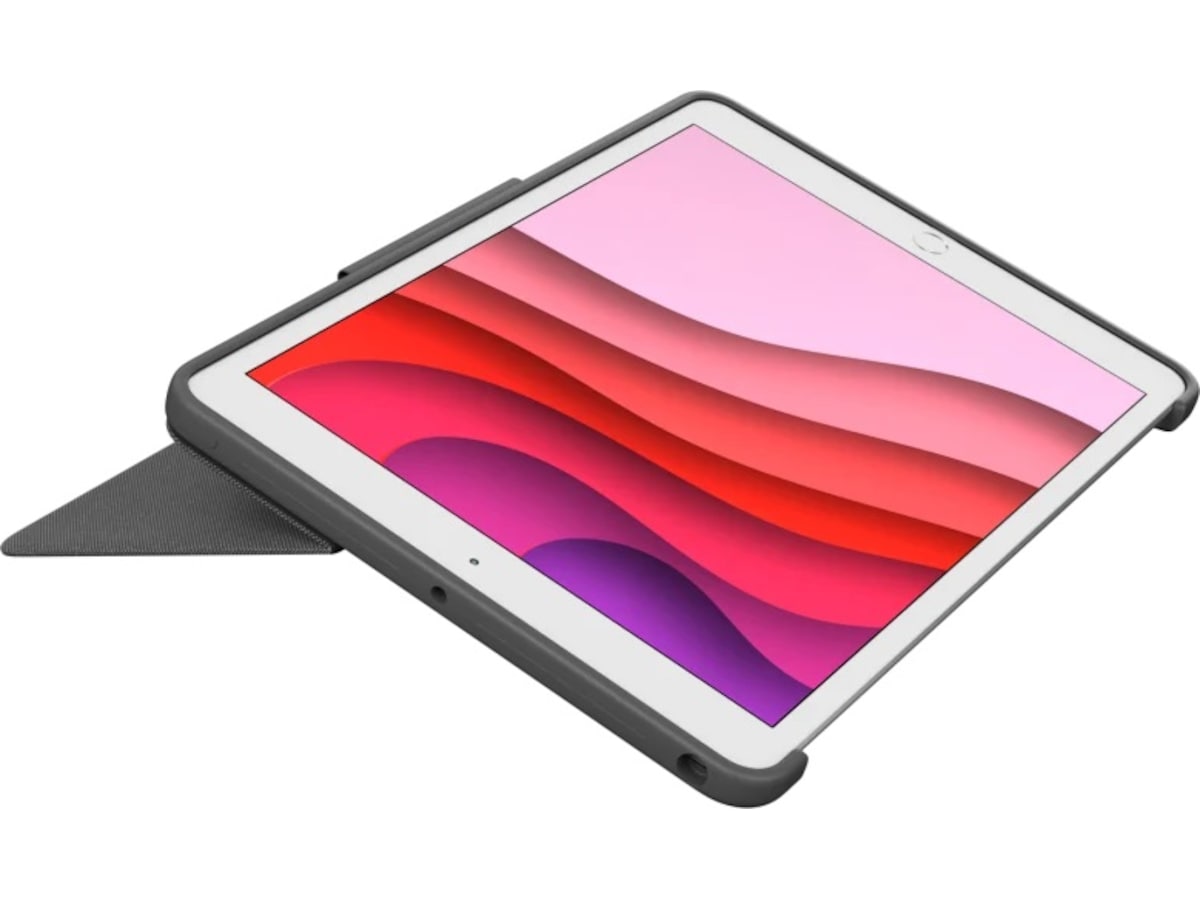 Logitech iPad 10,2" (2021) Combo Touch (grafit) Skydd