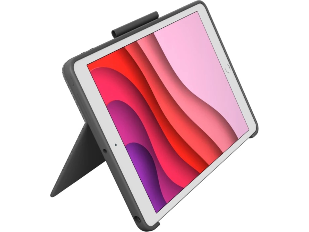 Logitech iPad 10,2" (2021) Combo Touch (grafit) Skydd