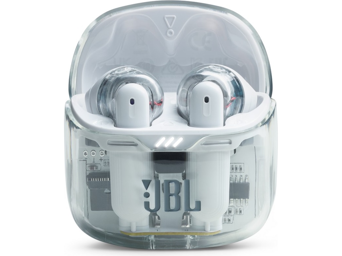 JBL Tune Flex Ghost Trådlösa Hörlurar, In-ear (vit) In-ear hörlurar