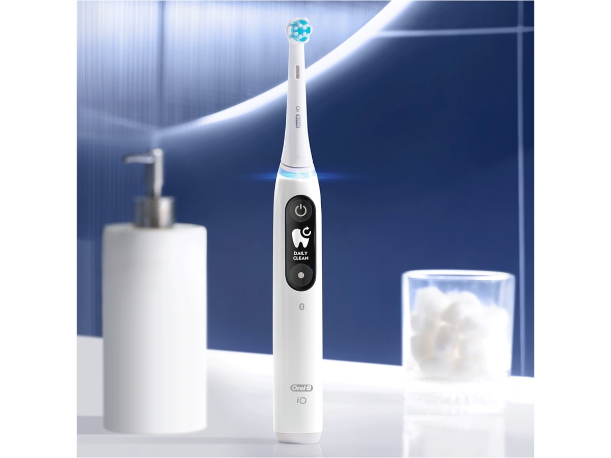 Oral-B iO 6S Eltandborste (vit) Eltandborste