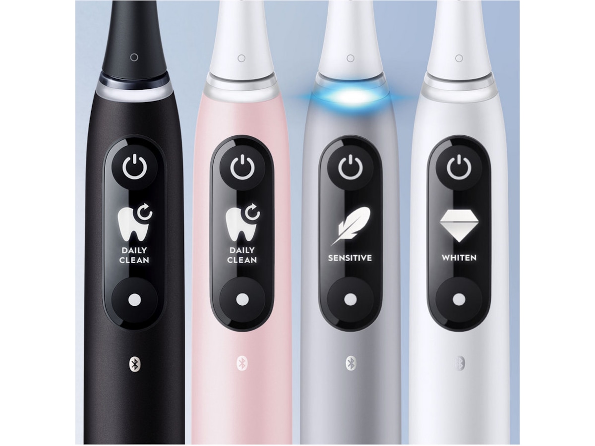 Oral-B iO6 Eltandborste (svart lava & pink sand) Eltandborste