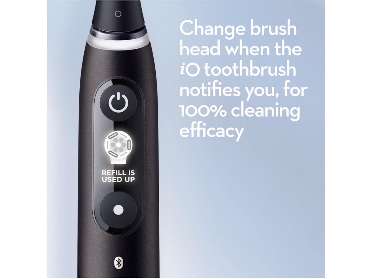 Oral-B iO6 Eltandborste (svart lava & pink sand) Eltandborste