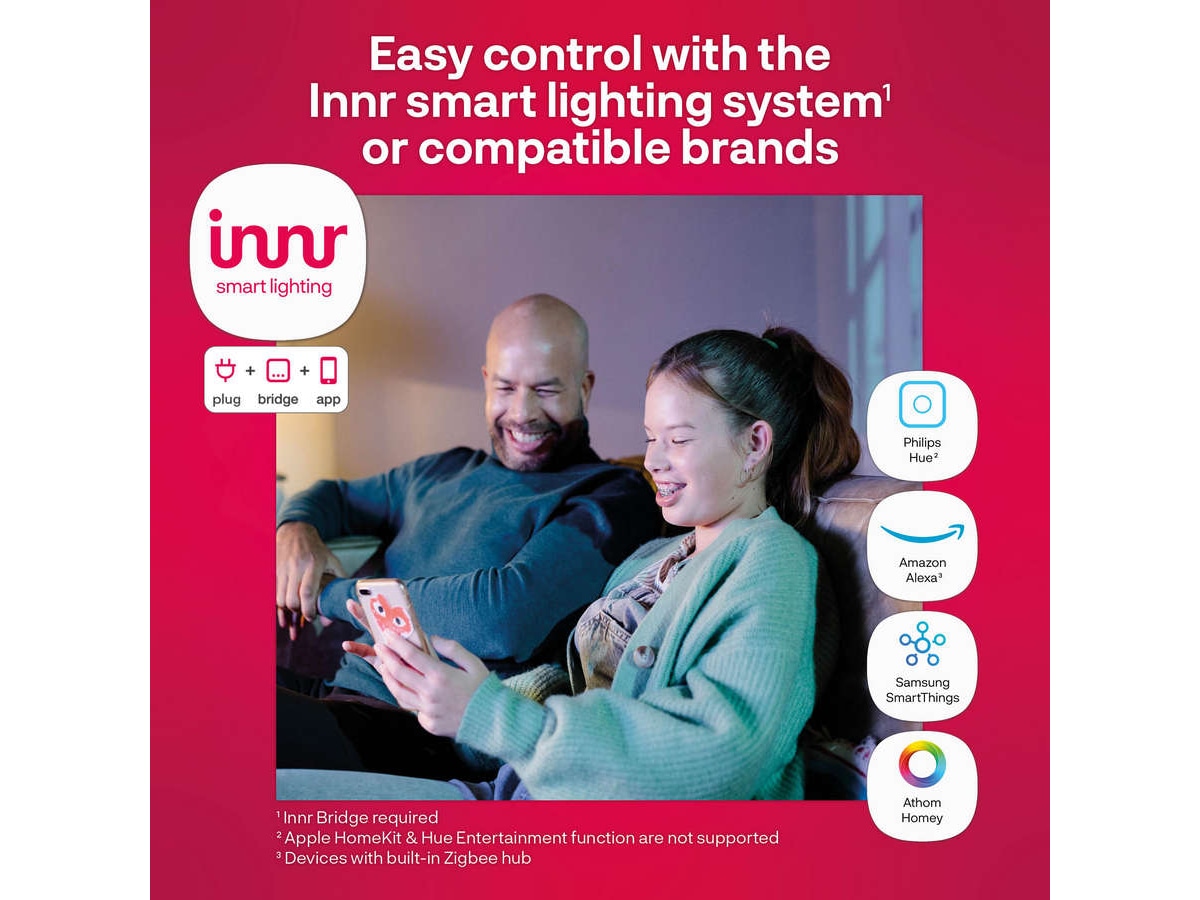 Innr smart light E14 ambiance vit 2-pack LED-lampor & glödlampor