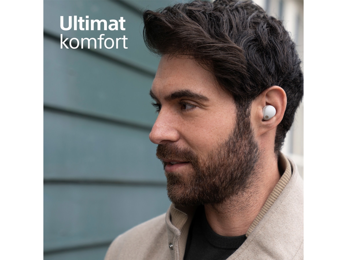 Sony WF-1000XM5 Trådlösa Hörlurar, In-ear (grå) In-ear hörlurar