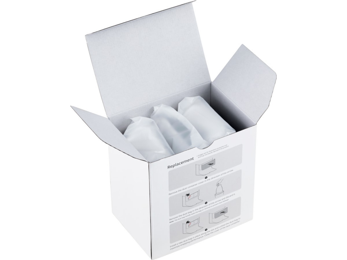 Roborock Dammsugarpåse 3-pack Tillbehör för dammsugare & rengöring