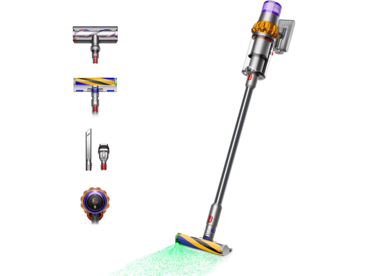 Dyson V15 Detect Absolute Sladdlös dammsugare Skaftdammsugare