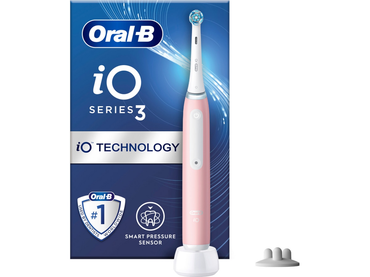 Oral-B iO 3 Eektrisk tandborste (rosa) Eltandborste