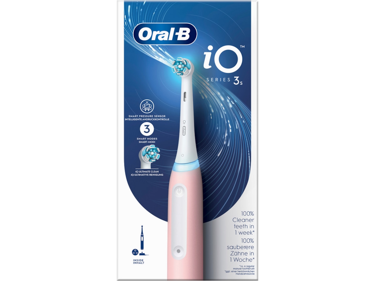 Oral-B iO 3 Eektrisk tandborste (rosa) Eltandborste