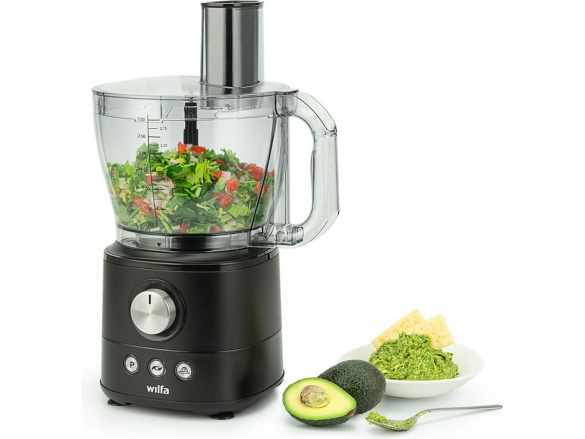 Wilfa FP1B-1000 Essential Foodprocessor (svart) Food Processors