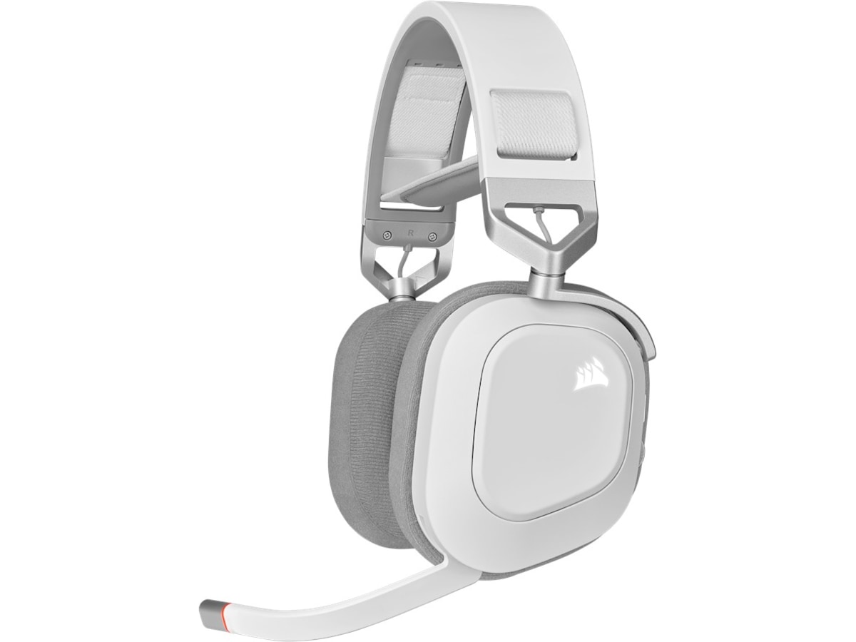 Corsair HS80 RGB Trådlöst Gamingheadset (vit) Gamingheadset