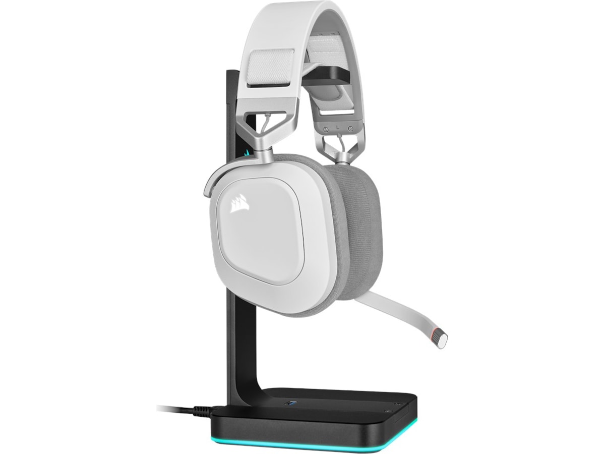 Corsair HS80 RGB Trådlöst Gamingheadset (vit) Gamingheadset