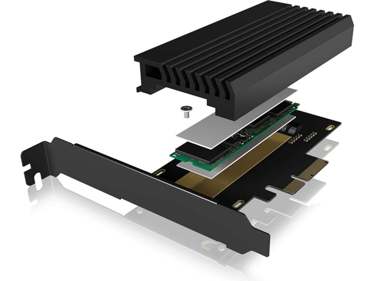 ICY BOX PCIe card with M.2 M-Key socket Hårddisk