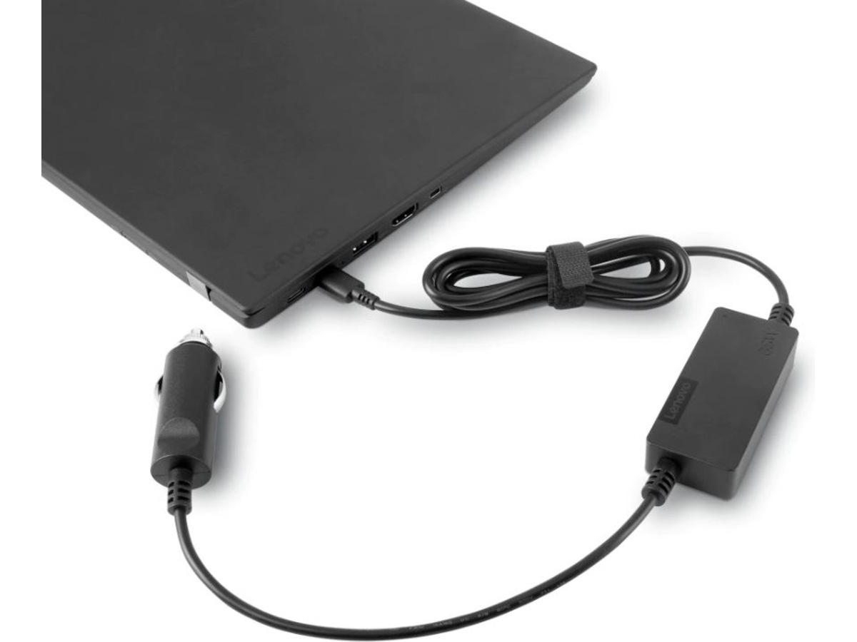 Lenovo Billaddarer 65W USB-C Batteri och laddare